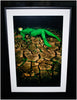 Green Framed Print